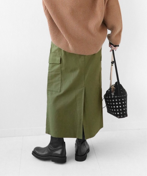 JOURNAL STANDARD relume(ジャーナルスタンダード レリューム)の「《追加2》カーゴスカート(スカート・レディース・カーキ・38/36)」の20枚目の写真