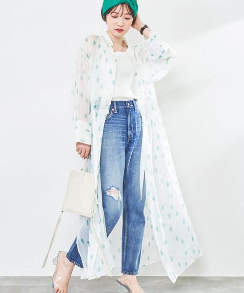 セール Market マーケット モチーフプリントカバーアップワンピース ワンピース Coen コーエン のファッション通販 Zozotown