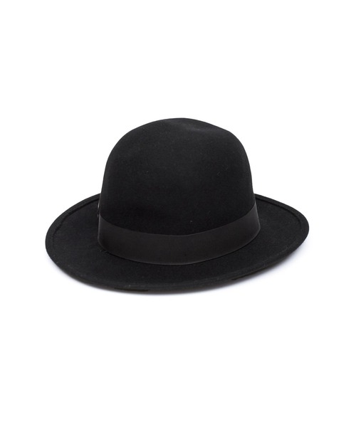 TORNADO MART（トルネードマート）の「TORNADO MART∴フェザーボーラーハット（ハット・メンズ・ブラック/ベージュ系その他・F）」の6枚目の写真