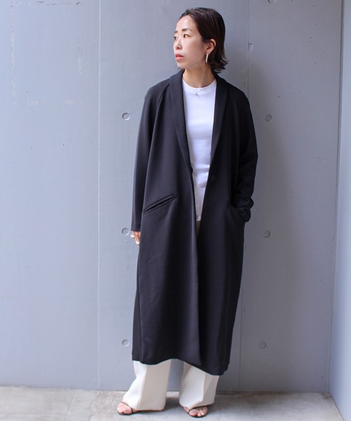 kaene（カエン）の「kaene(カエン) バックプリーツロングコート