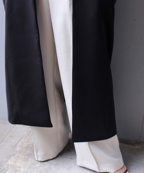 kaene（カエン）の「kaene(カエン) バックプリーツロングコート/フォーマル対応可（その他アウター・レディース・ブラック・FREE）」の13枚目の写真