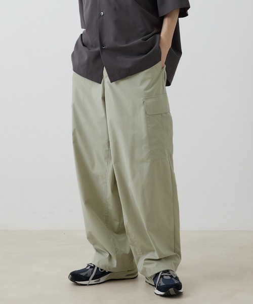 JUNRED(ジュンレッド)の「ミリタリーバギーカーゴパンツ(カーゴパンツ・メンズ・チャコールグレー/ミント/ベージュ系その他・S/M/L)」の1枚目の写真