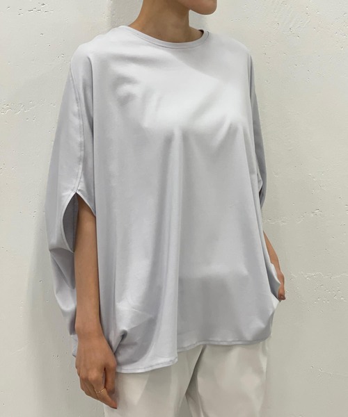 BEARDSLEY（ビアズリー）の「BIGマルカットソー（Tシャツ/カットソー・レディース・ブラウン/グレー・FREE）」の11枚目の写真