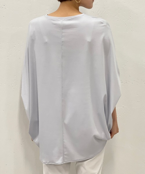 BEARDSLEY（ビアズリー）の「BIGマルカットソー（Tシャツ/カットソー・レディース・ブラウン/グレー・FREE）」の12枚目の写真