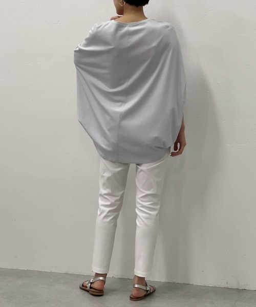 BEARDSLEY（ビアズリー）の「BIGマルカットソー（Tシャツ/カットソー・レディース・ブラウン/グレー・FREE）」の5枚目の写真