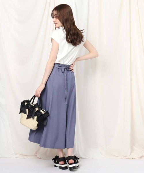 couture brooch（クチュールブローチ）の「◆ビッグリボンスポサン（サンダル・レディース・ブラック/サンドベージュ・35/45）」の17枚目の写真