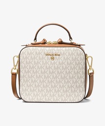 MICHAEL KORS | JET SET CHARM トップハンドル クロスボディ ミディアム - MKシグネチャー(ショルダーバッグ)