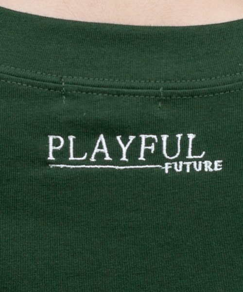 PairPair(ペアペア)の「アソートワンポイント刺繍ロンT(ユニセックス)(Tシャツ/カットソー・レディース・グリーン/ブルー系その他・FREE)」の10枚目の写真