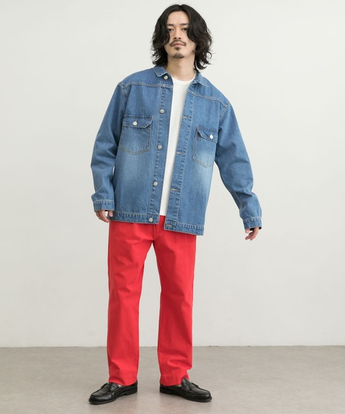 URBAN RESEARCH（アーバンリサーチ）の「URBAN RESEARCH iD　カラーチノパンツ（チノパンツ・メンズ・レッド/ブルー/グリーン/アイボリー・MEDIUM/LARGE）」の12枚目の写真