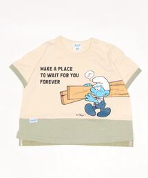 サントーワ（サントーワ）の「スマーフデザインTシャツ（Tシャツ/カットソー）」