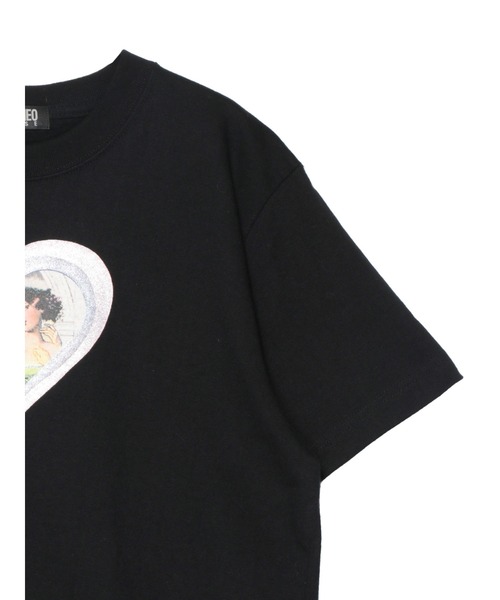 PAMEO POSE(パメオポーズ)の「My Heart Will Go On T-shirts(Tシャツ/カットソー・レディース・ホワイト/ブラック・SMALL)」の15枚目の写真