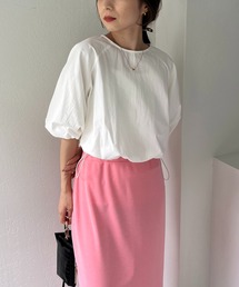 CAPRICIEUX LE'MAGE | 裾ドロストバルーンブラウス(シャツ/ブラウス)