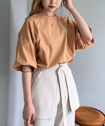 CAPRICIEUX LE'MAGE | 裾ドロストバルーンブラウス(シャツ/ブラウス)