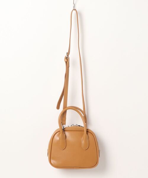 courage/クラージュ/シンセティックレザーハンドバッグ courage／クラージュ／シンセティックレザーショルダーバッグ