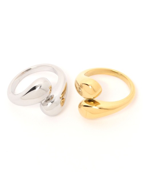 Heather（ヘザー）の「ステンレスハグリング　277201（リング・レディース・ゴールド/シルバー・ONE SIZE）」の7枚目の写真