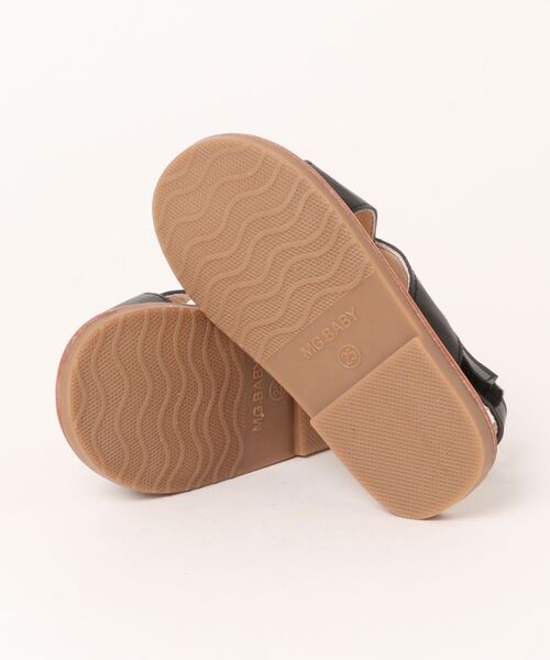 Lycee mine（リセマイン）の「クロスサンダル（サンダル・キッズ・ブラック/ライトホワイト/キャメル・16cm/17cm/18cm/19cm）」の7枚目の写真