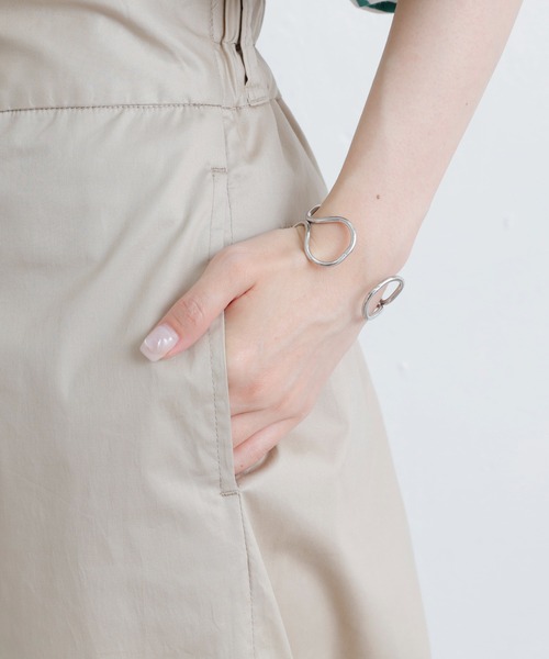 PUAL CE CIN(ピュアルセシン)の「【Du noir】JAPAN MADE サルエルパンツ(その他パンツ・レディース・ベージュ/ネイビー・FREE)」の14枚目の写真