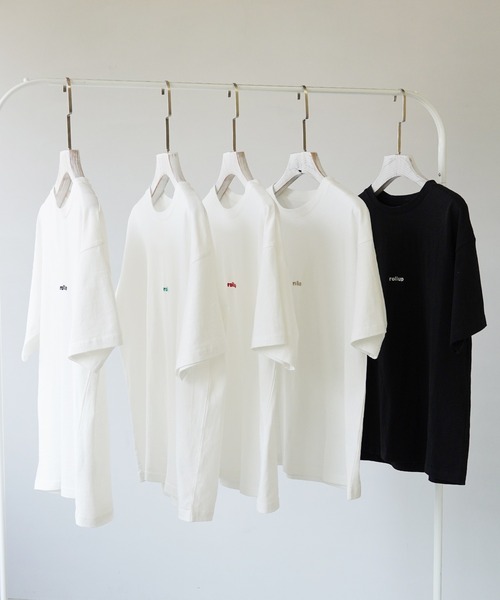 IAMUSE(アイアミューズ)の「【IAMUSE】ワンポイント刺繍ロゴTシャツ S0403(Tシャツ/カットソー・レディース・ホワイト/ブラック/ホワイト×レッド/ホワイト×グリーン/ホワイト×ブラウン・FREE)」の22枚目の写真