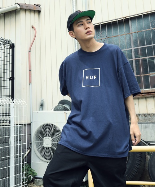 HUF Blue Shirt Skater Street Essential