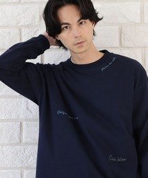 niko and... | [niko and ...JEANS 2022AW]総刺繍ロングTシャツ(Tシャツ/カットソー)
