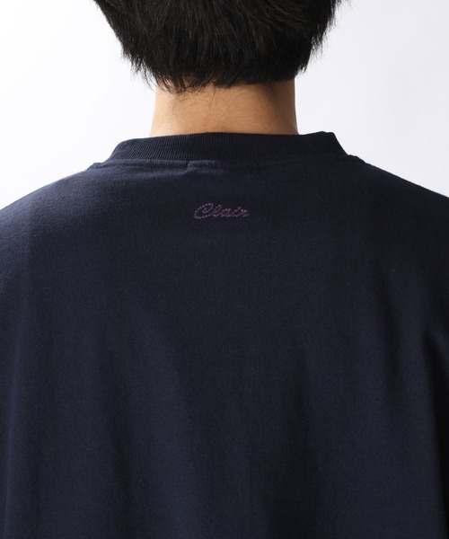 niko and...（ニコアンド）の「[niko and ...JEANS 2022AW]総刺繍ロングTシャツ（Tシャツ/カットソー・メンズ・オフホワイト/オレンジ/インディゴブルー・MEDIUM/LARGE）」の13枚目の写真