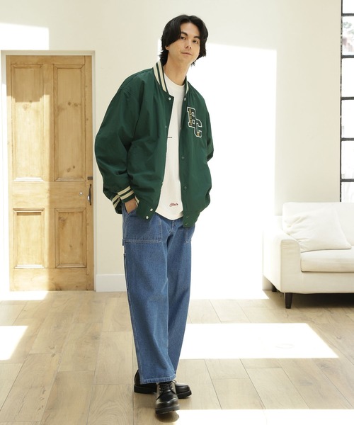 niko and...（ニコアンド）の「[niko and ...JEANS 2022AW]総刺繍ロングTシャツ（Tシャツ/カットソー・メンズ・オフホワイト/オレンジ/インディゴブルー・MEDIUM/LARGE）」の19枚目の写真
