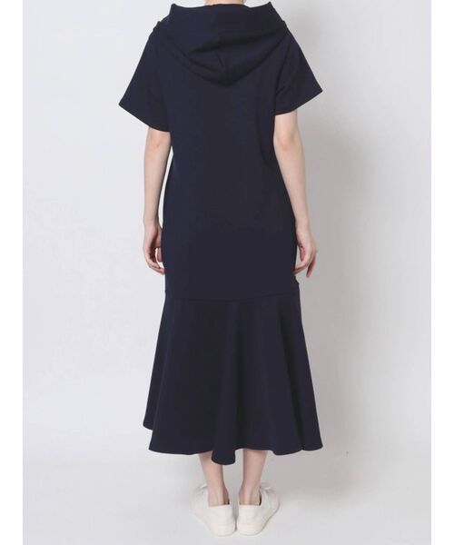 COTORICA（コトリカ）の「ショートスリーブマーメイドフードワンピース（ワンピース・レディース・ブラック/ネイビー/アイボリー・SMALL/MEDIUM）」の11枚目の写真