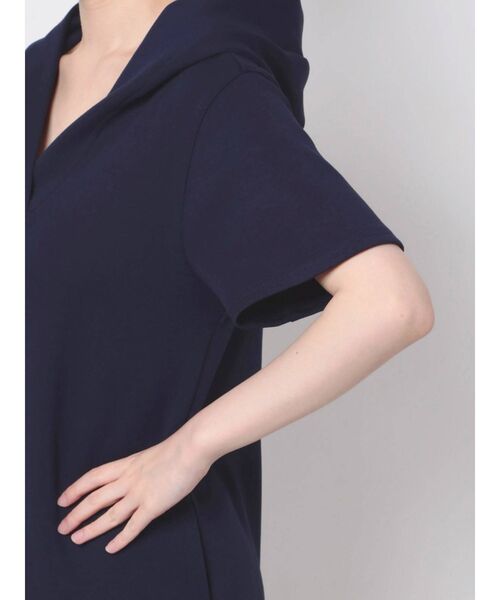 COTORICA（コトリカ）の「ショートスリーブマーメイドフードワンピース（ワンピース・レディース・ブラック/ネイビー/アイボリー・SMALL/MEDIUM）」の21枚目の写真