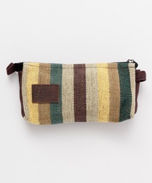 チャイハネ（チャイハネ）の「【チャイハネ】ネパール手織りコットンペンケース 横長ポーチ（ポーチ）」