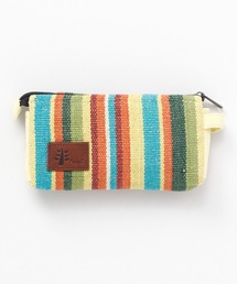 チャイハネ（チャイハネ）の「【チャイハネ】ネパール手織りコットンペンケース 横長ポーチ（ポーチ・メンズ）」