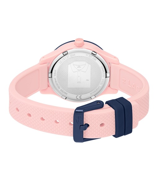 LACOSTE（ラコステ）の「【LACOSTE】ラコステ LACOSTE.12.12 KIDS キッズ時計（アナログ腕時計・レディース・ピンク/ブルー・FREE）」の3枚目の写真