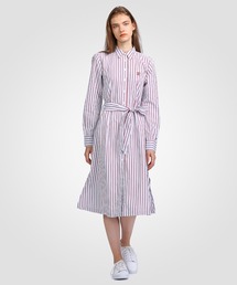 TOMMY HILFIGER（トミーヒルフィガー）の「ストライプミディシャツ 