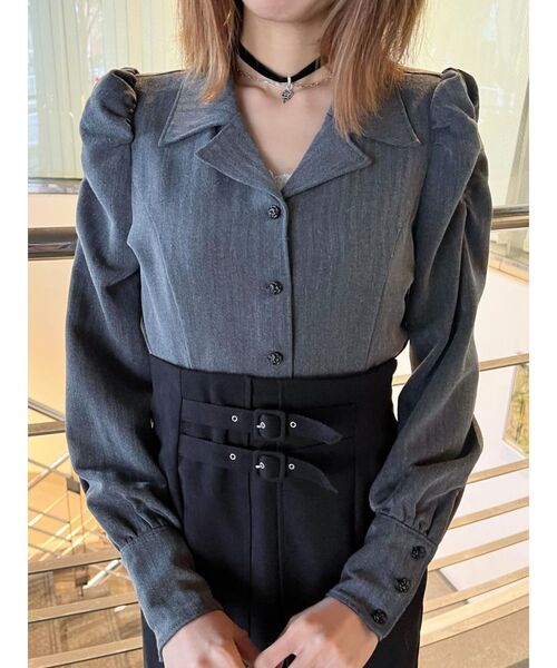 EATME(イートミー)の「チェーンコンビベロアチョーカー(チョーカー・レディース・ブラック・FREE)」の2枚目の写真