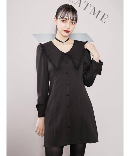 EATME(イートミー)の「チェーンコンビベロアチョーカー(チョーカー・レディース・ブラック・FREE)」の6枚目の写真