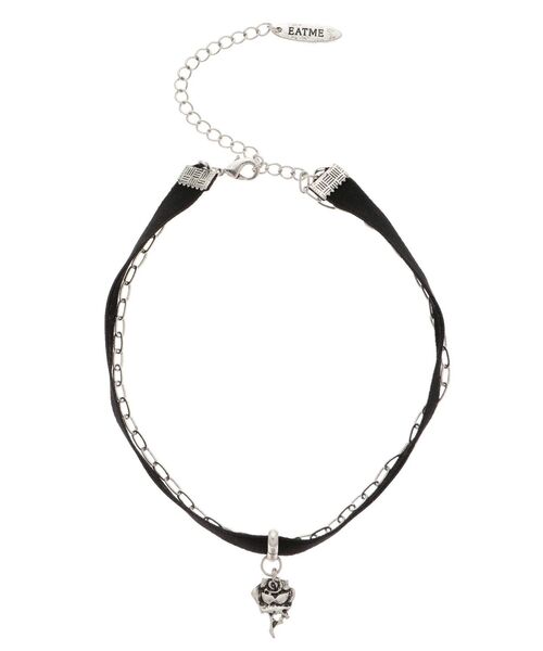 EATME(イートミー)の「チェーンコンビベロアチョーカー(チョーカー・レディース・ブラック・FREE)」の13枚目の写真