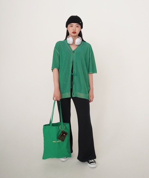 TINA:JOJUN(ティーナジョジュン)の「クリア ミニポーチ TINA:JOJUN(ポーチ・レディース・ブラウン/ピンク・F)」の15枚目の写真