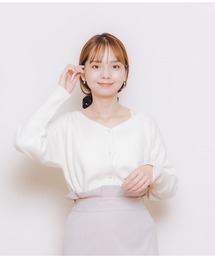 flower | フラッフニットカーディガン4(カーディガン/ボレロ)