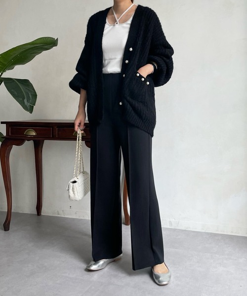 DouDou（ドゥドゥ）の「ダンボールストレートパンツ（その他パンツ