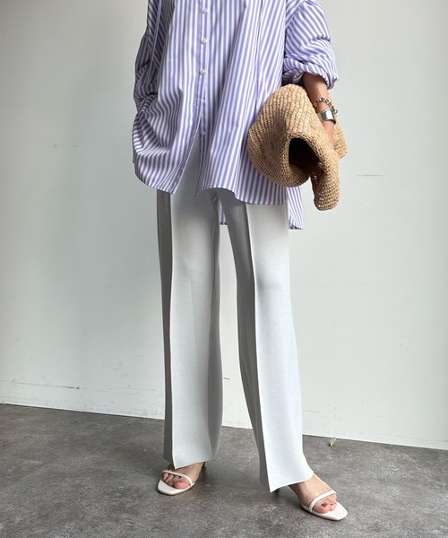 新品 ダンボールストレートパンツ セール】ダンボールストレートパンツ（その他パンツ）｜DouDou