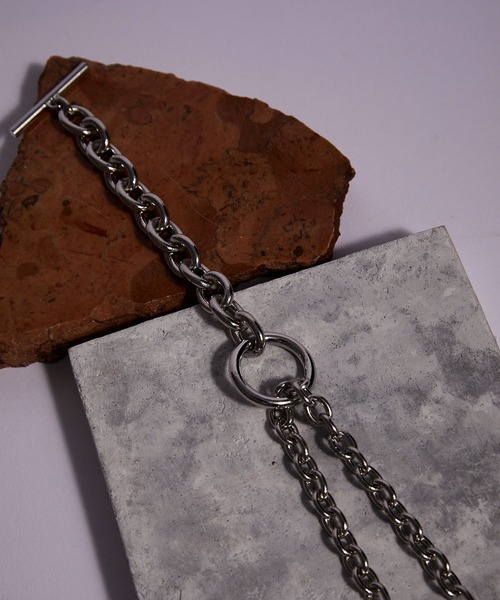 JUNRED(ジュンレッド)の「ital. from JUNRed / bean bracelet connected(ブレスレット・メンズ・シルバー・FREE)」の3枚目の写真
