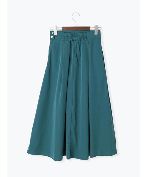 Te chichi（テチチ）の「サイドジップタフタタックフレアスカート（スカート・レディース・ネイビー/ブラウン/グリーン・MEDIUM/SMALL）」の18枚目の写真