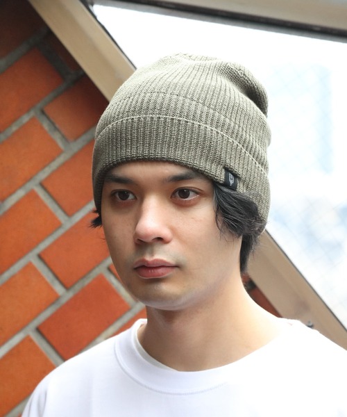 ８(eight)（エイト）の「BeProof 難燃コットンニットワッチ/カラビナ付き（ニットキャップ/ビーニー・メンズ・ブラック/ベージュ/パープル/オリーブ/ブラウン系その他・FREE）」の8枚目の写真