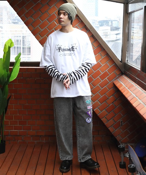 ８(eight)（エイト）の「BeProof 難燃コットンニットワッチ/カラビナ付き（ニットキャップ/ビーニー・メンズ・ブラック/ベージュ/パープル/オリーブ/ブラウン系その他・FREE）」の10枚目の写真