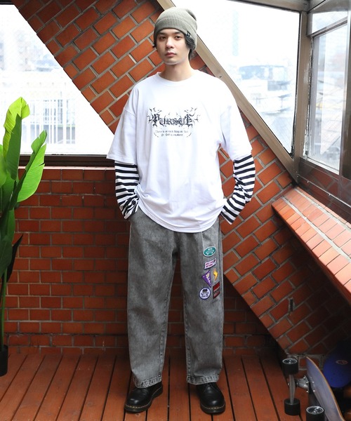 ８(eight)（エイト）の「BeProof 難燃コットンニットワッチ/カラビナ付き（ニットキャップ/ビーニー・メンズ・ブラック/ベージュ/パープル/オリーブ/ブラウン系その他・FREE）」の11枚目の写真