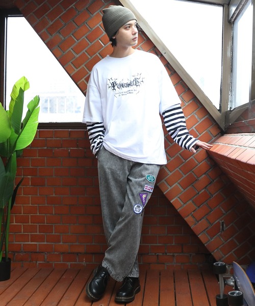 ８(eight)（エイト）の「BeProof 難燃コットンニットワッチ/カラビナ付き（ニットキャップ/ビーニー・メンズ・ブラック/ベージュ/パープル/オリーブ/ブラウン系その他・FREE）」の18枚目の写真