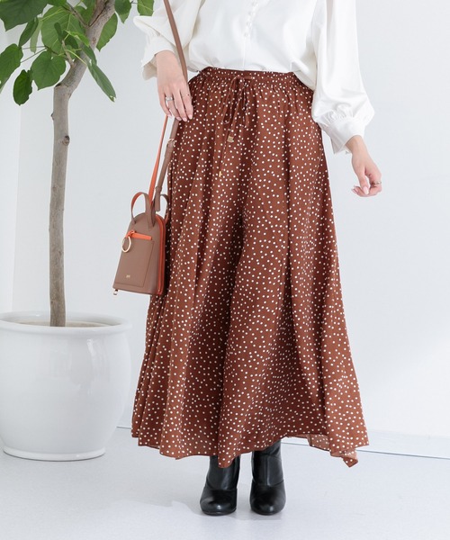 Paradise Picnic（パラダイスピクニック）の「ランダムドット14枚はぎフレアパンツ（その他パンツ・レディース・ブラック/ブラウン・FREE）」の18枚目の写真