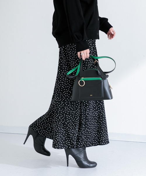 Paradise Picnic（パラダイスピクニック）の「ランダムドット14枚はぎフレアパンツ（その他パンツ・レディース・ブラック/ブラウン・FREE）」の17枚目の写真