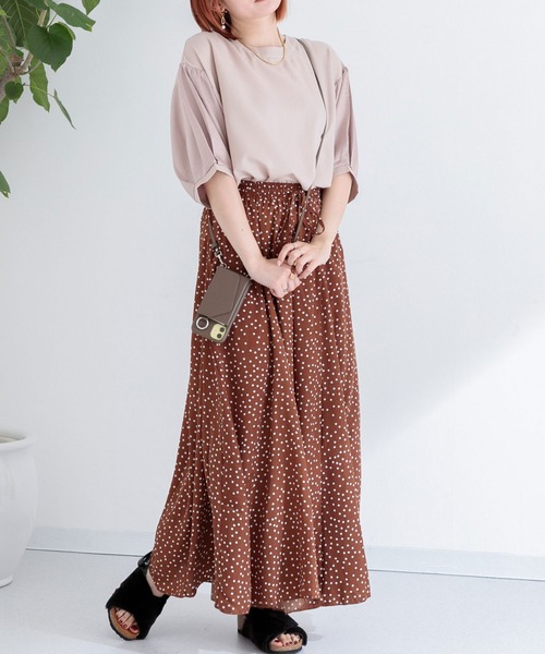 Paradise Picnic（パラダイスピクニック）の「ランダムドット14枚はぎフレアパンツ（その他パンツ・レディース・ブラック/ブラウン・FREE）」の11枚目の写真