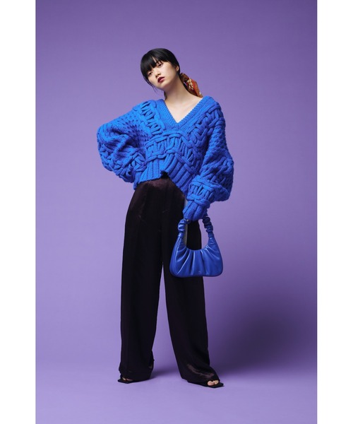 mici（ミチ）の「(mici)ケーブルニット（ニット/セーター）」 - WEAR