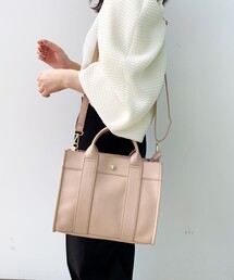 OPAQUE.CLIP | スクエアミドルトート【2WAY】(トートバッグ)